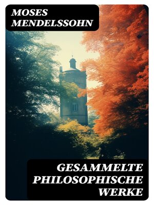 cover image of Gesammelte philosophische Werke